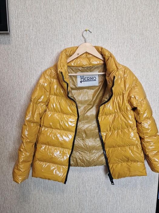Шикарнючий пуховик, пухова куртка herno,  оригінал