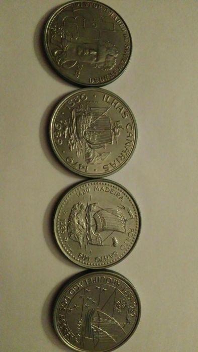 Moedas portuguesas de colecção