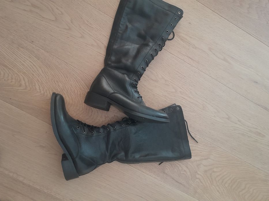 Skórzane buty Venezia