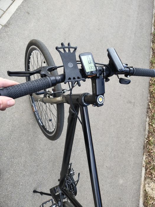 Rower męski 28" fitnes opony 42C czarny