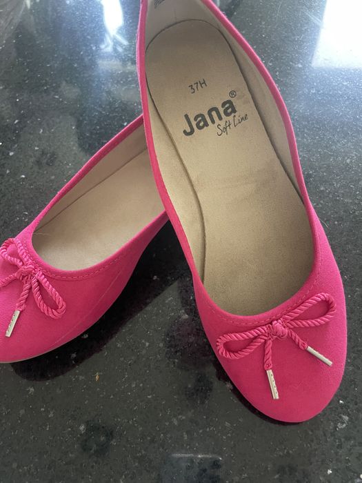 Buty/baleriny różowe rozm. 37