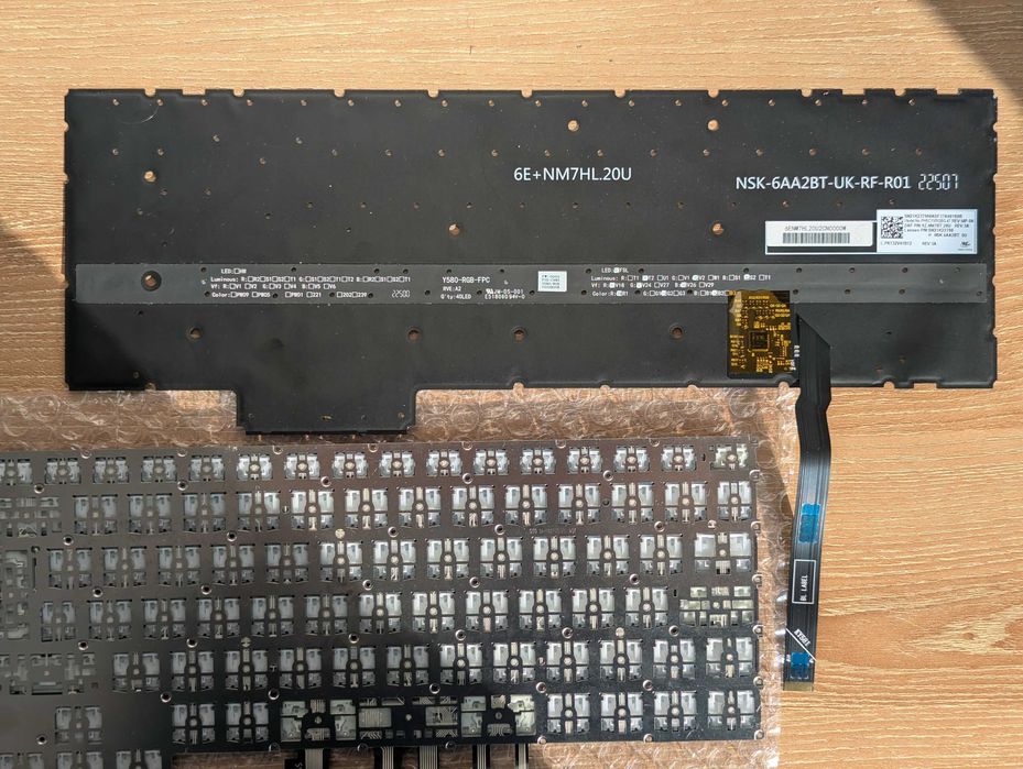 Клавіатура з RGB-підсвіткою для ноутбука Lenovo Ideapad 3/Legion 5