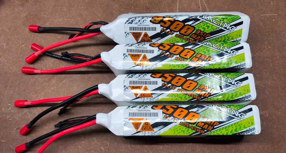Baterias Lipo 3S 11.1V 9500mah 90C de alta capacidade! - RC Radiomodelismo TC, Bashing, crawler, Karts, Drone FPV