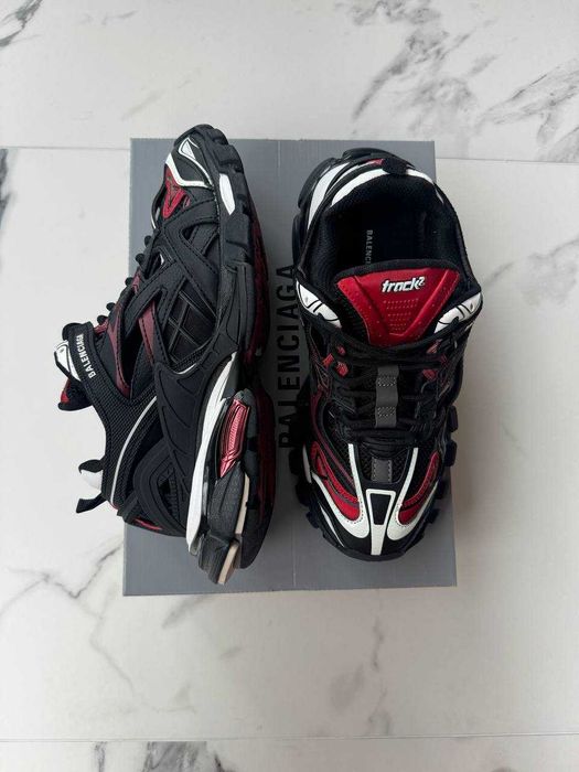 Кроссовки Balenciaga Track 2.0 Black Red 36-45 Новинка Осени 2025! Топ