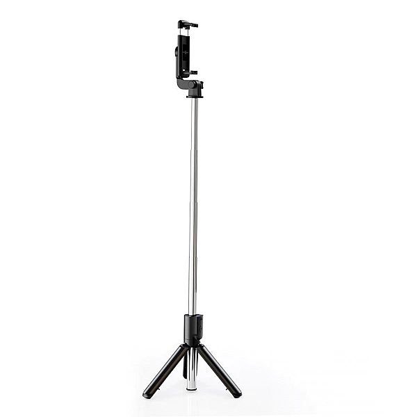 Selfie Stick Bluetooth z Pilotem Tripod SS09 Czarny 64cm