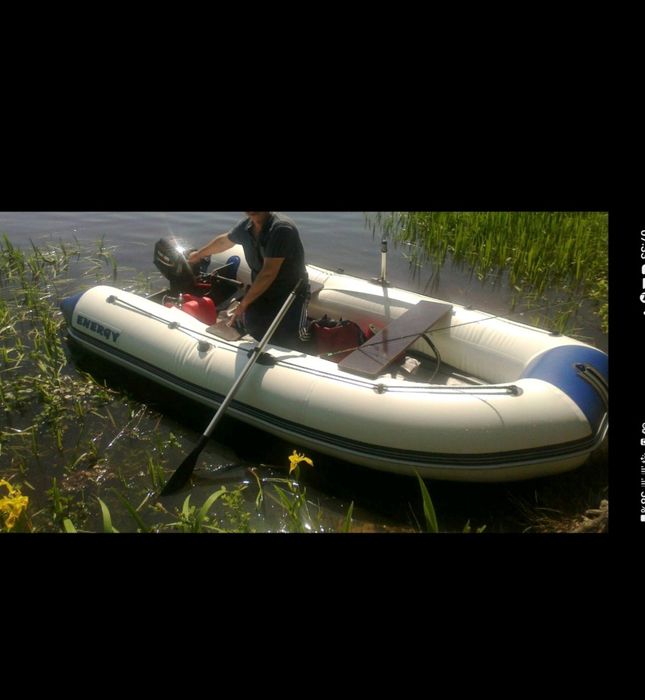 Лодка надувная ENERGY  с подвесным двигателем PARSUN