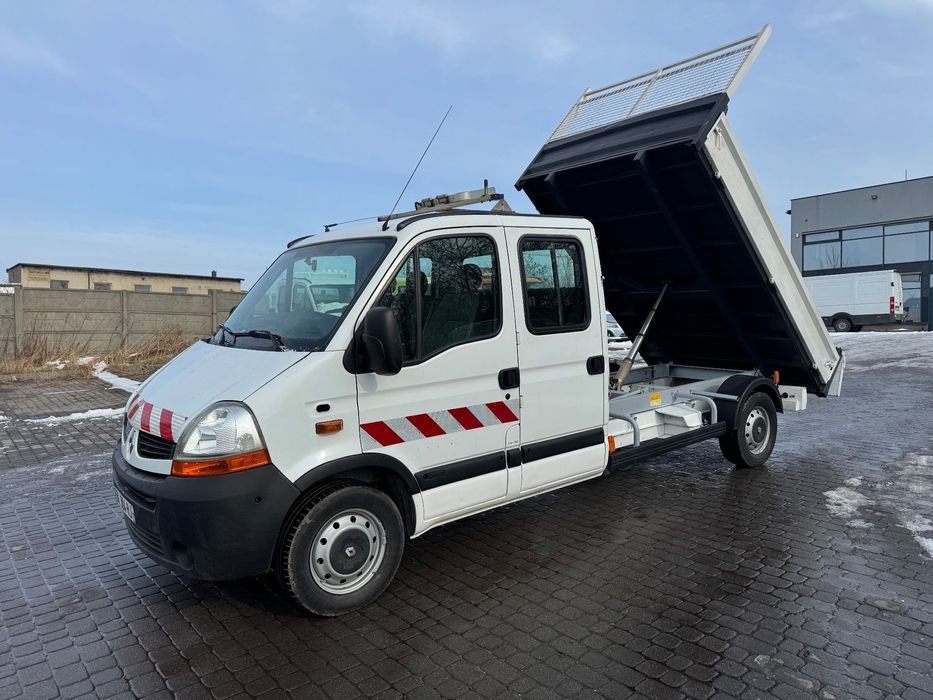Renault Mascott Wywrotka Brygadówka 7 Osobowa Na Bliźniaku DMC 5 Ton  Dobelkabina Doka Dubelkabina Iveco Daily Sprinter