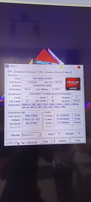 Płyta główna Gigabyte GA-F2A78M-DS2 plus procesor