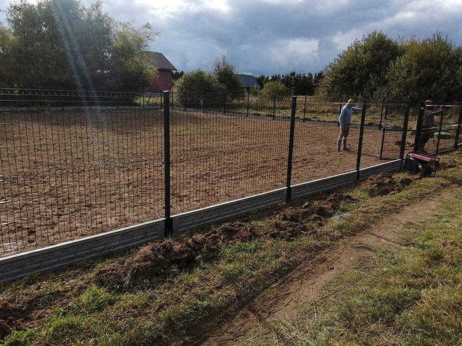 Ogrodzenie panelowe Panele ogrodzeniowe 3D Słupki Podmurówka PRODUCENT