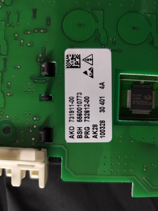 Placa máquina bosh