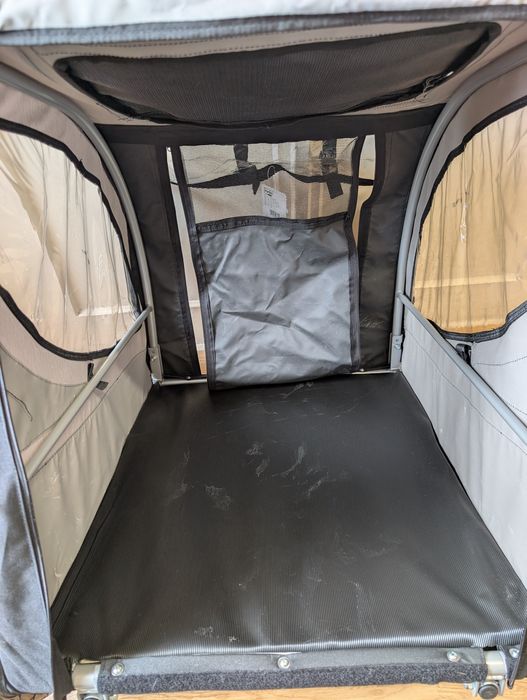 Karlie Przyczepka Rowerowa dla Psa 148x90x88cm do 50kg DUŻA SOLIDNA