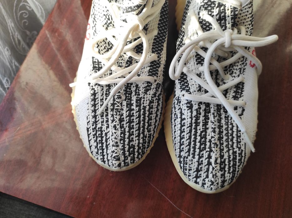adidas gazelle silver green womens Yeezy Boost 350 Zebra Size US6.5 (M) 8.5(W) – Bag Religion main image 0