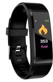 Smart Band M115 PLUS pomiar ciśnienia puls sen kroki aplikacja