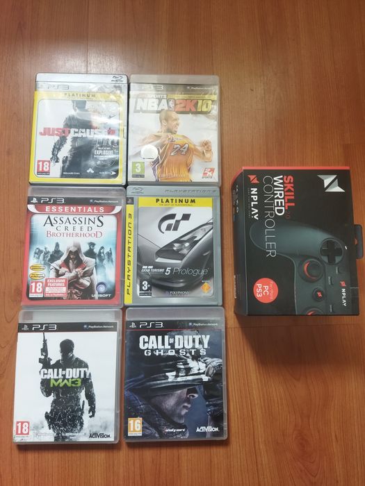 Jogos ps3 normais e move