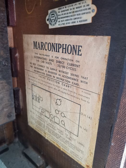 Telefonia antiga Marconiphone