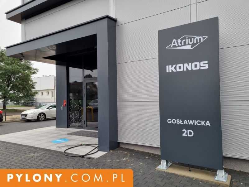 Pylon reklamowy Premium  - Nowoczesny Minimalizm