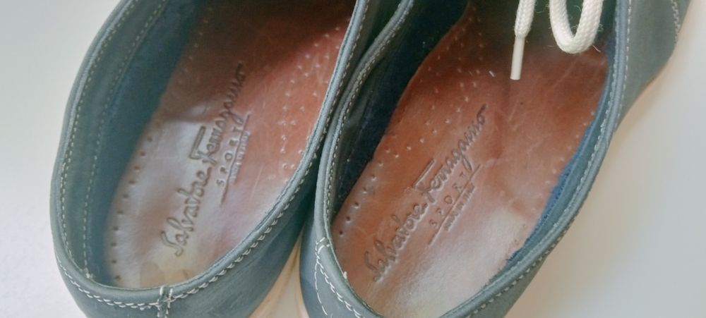 Мокасини шкіряні Salvatore Ferragamo