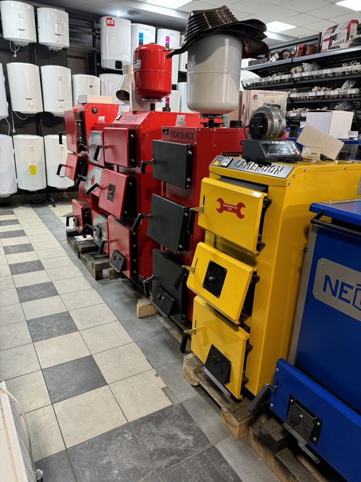 твердопаливний котел  маяк, дефро, кронас, древіца