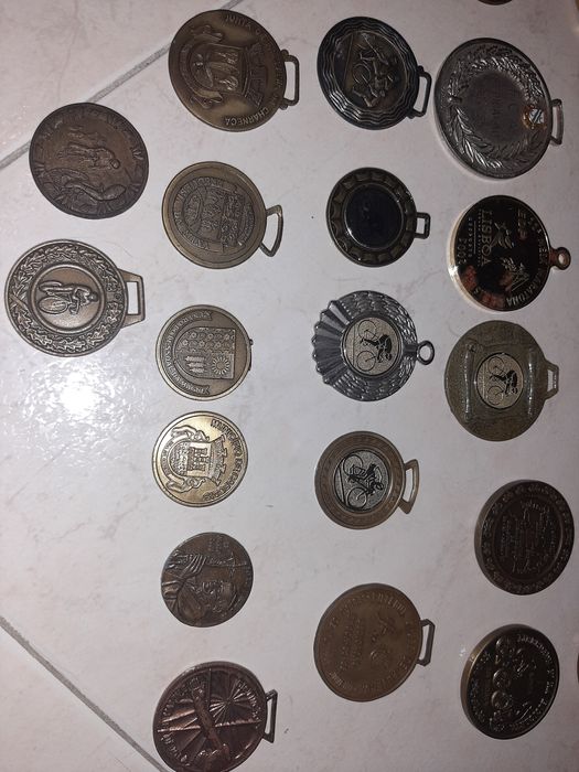medalhas comemorativas cicloturismo, município freguesia