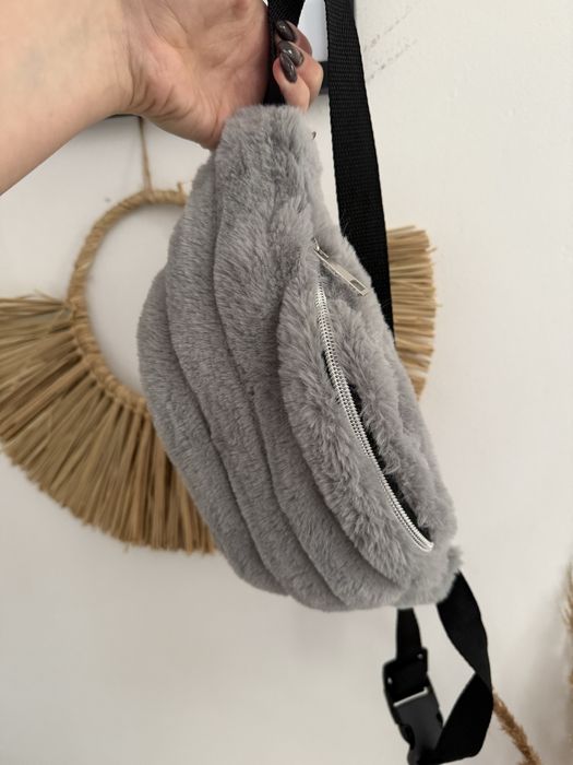 Futrzana torebka nerka Home&You nieużywana