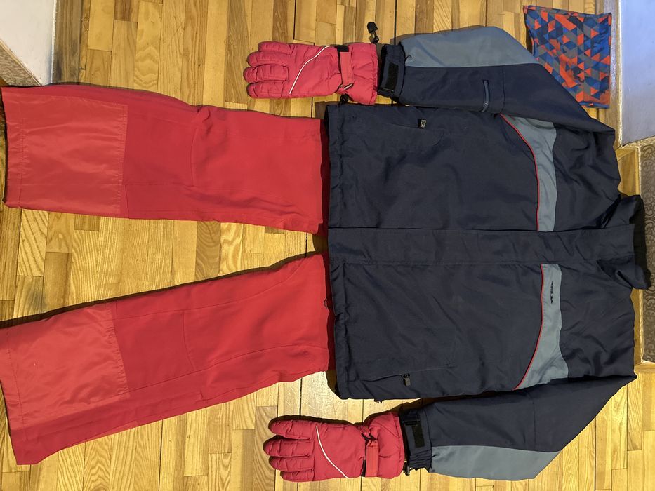 Костюм лижний чоловічий L+ балаклава+рукавиці ідеальн ст