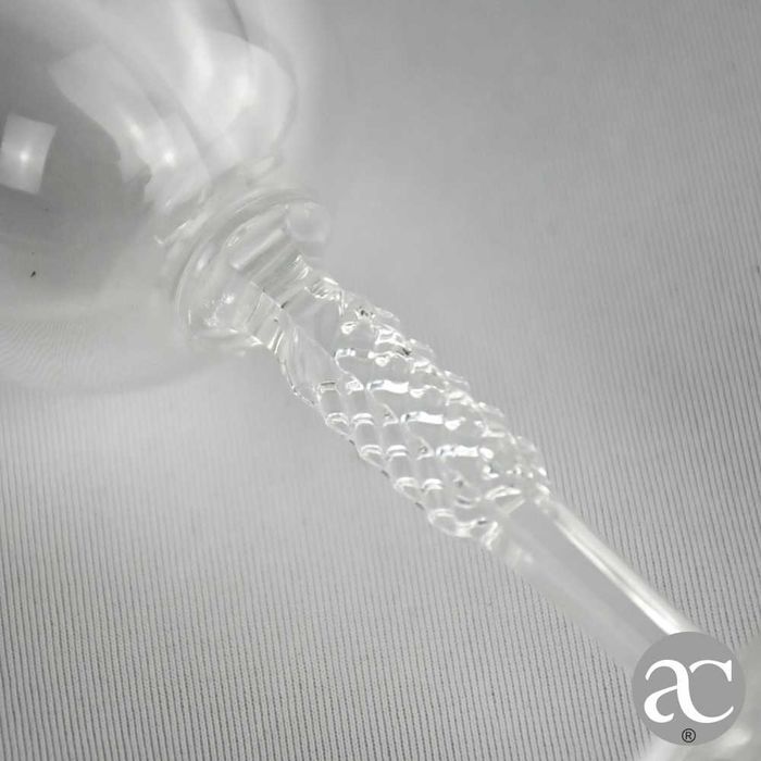 Conjunto de 30 copos em cristal Bohemia incolor, para 6 pessoas
