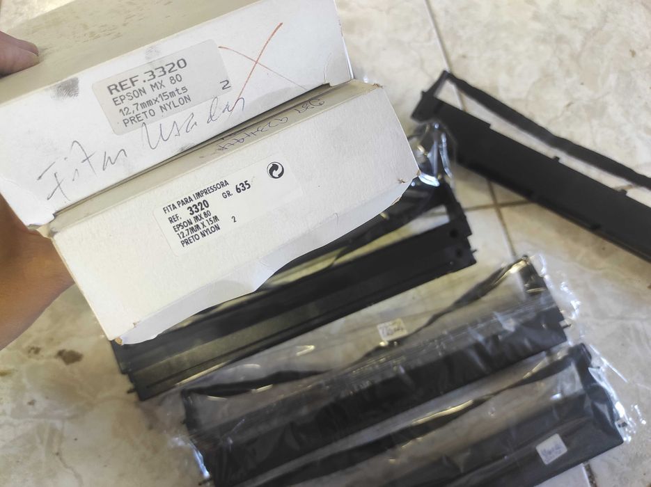4 Fitas Impressora Epson MX 80 (Ref. 3320)