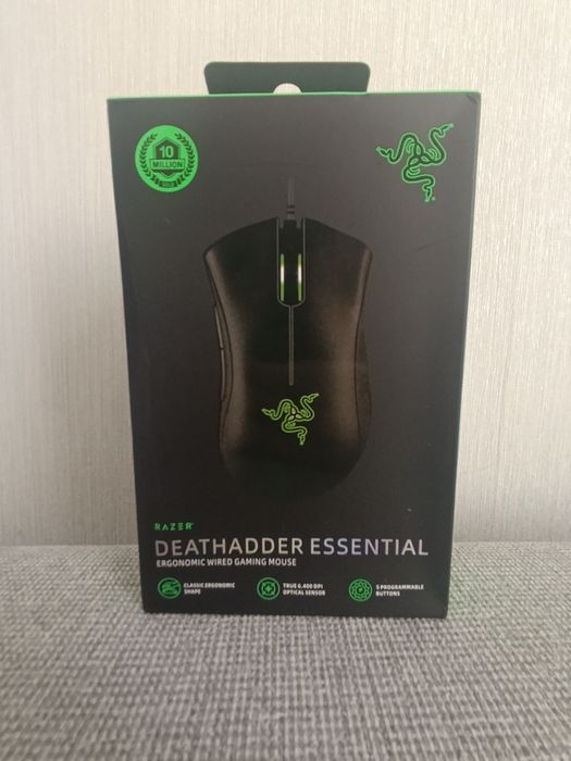 Ігрова мишка Razer DeathAdder Essential Black