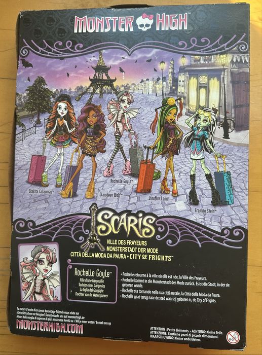 Monster high Rochelle Джинафаер монстер хай Рошель Скариж