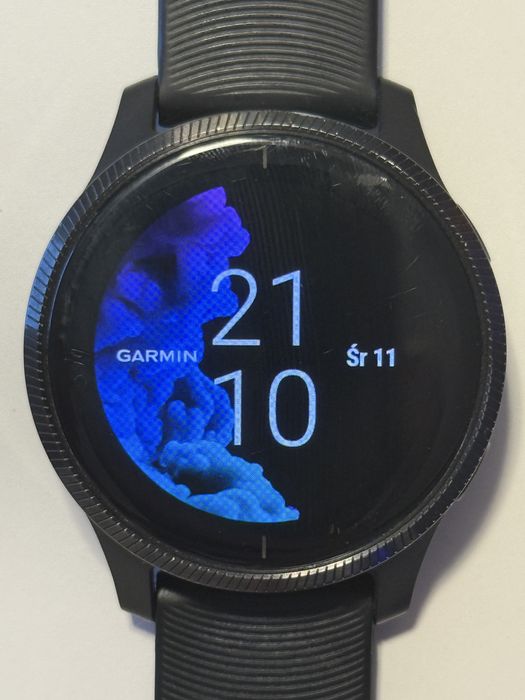 Zegarek Garmin Venu 1 43mm AMOLED / Gwarancja do 17.08.2025 / Stan bdb