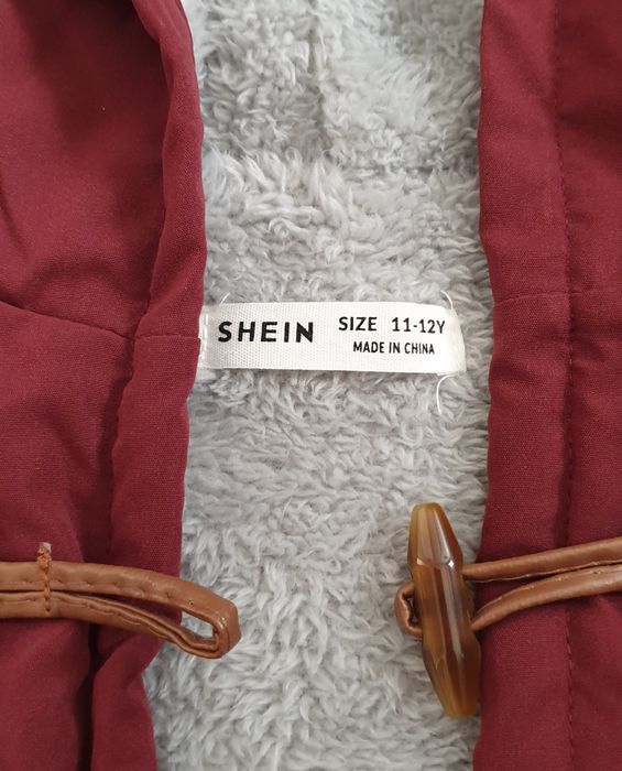 Płaszcz dla chłopca Shein 11 - 12 lat