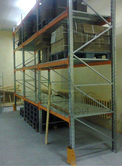 Стелаж полочний б/у, палетні стелажі,складские стеллажи БУ,стелажі бв