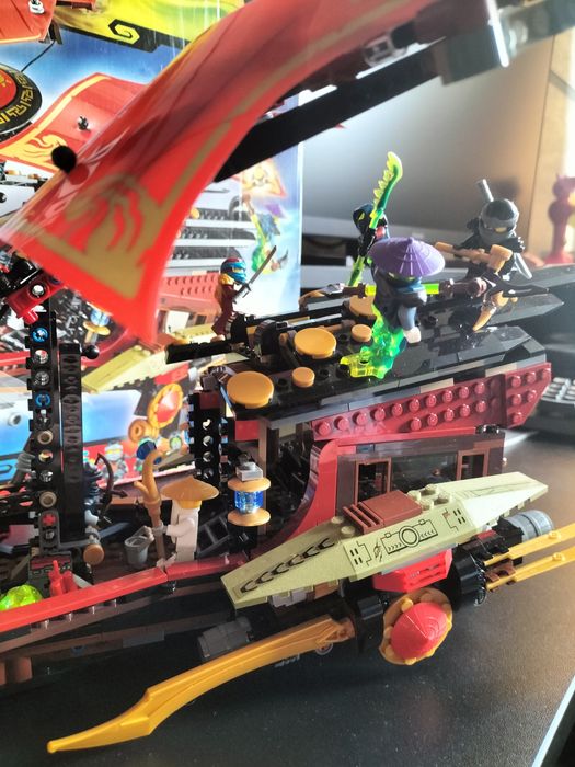 LEGO ninjago 70738 ostatni lot perły przeznaczenia KOMPLETNY