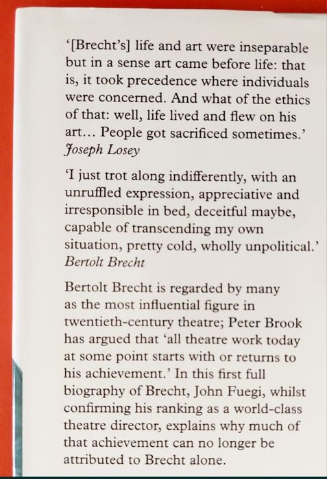 Bertolt BRECHT - The Life and Lies...