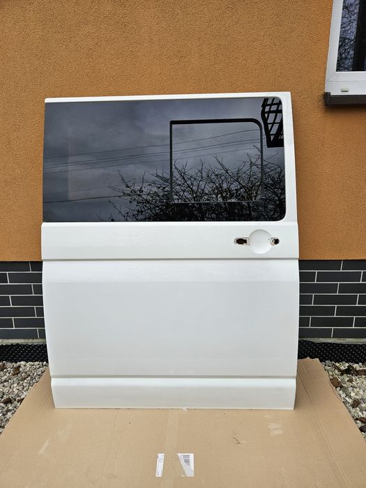 Drzwi przesuwne prawe białe VW T5