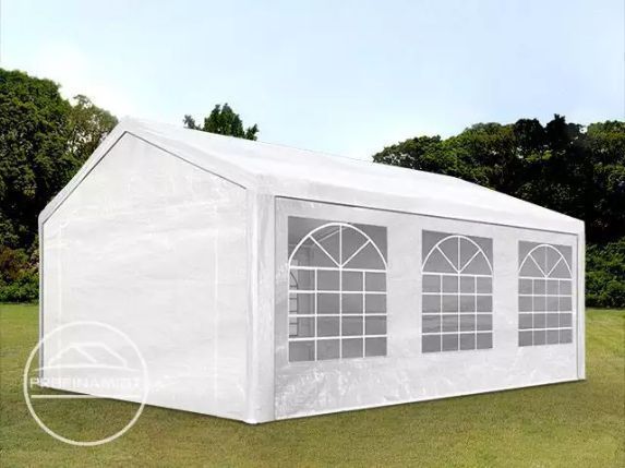 3x6 m Namiot imprezowy PE 350 biały gratis wysyłka