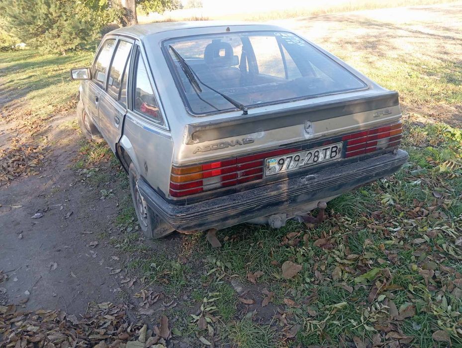 Все під капотом.Opel Ascona 1.7D / Опель Аскона 1.7 дизель