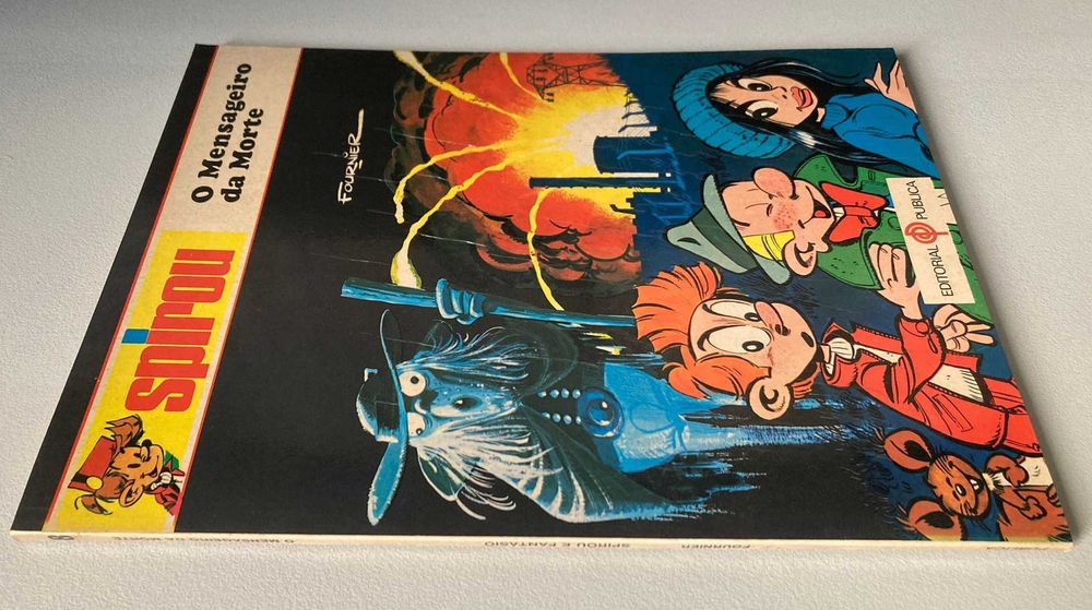 [BD] As Aventuras de Spirou e Fantásio: O Mensageiro da Morte