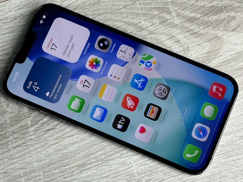 Apple iPhone 13 Pro Max 256GB Graphite Neverlock ІДЕАЛ 100% АКУМ #1648