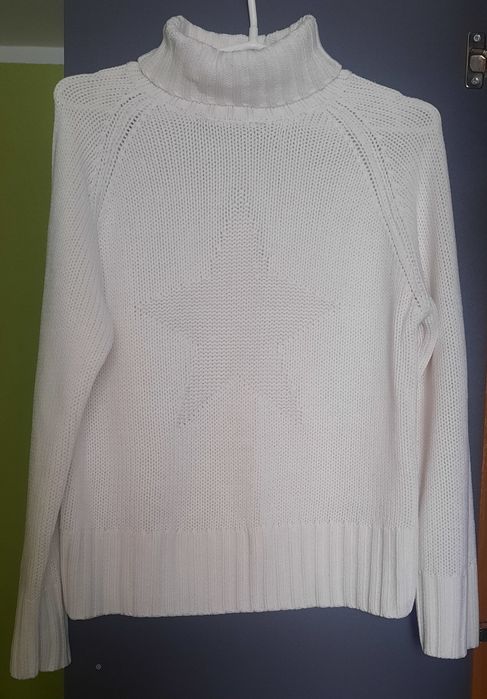 Sweter damski ecru