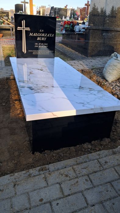 Nagrobek kompozyt 2999 zł z montażem - Promocja !