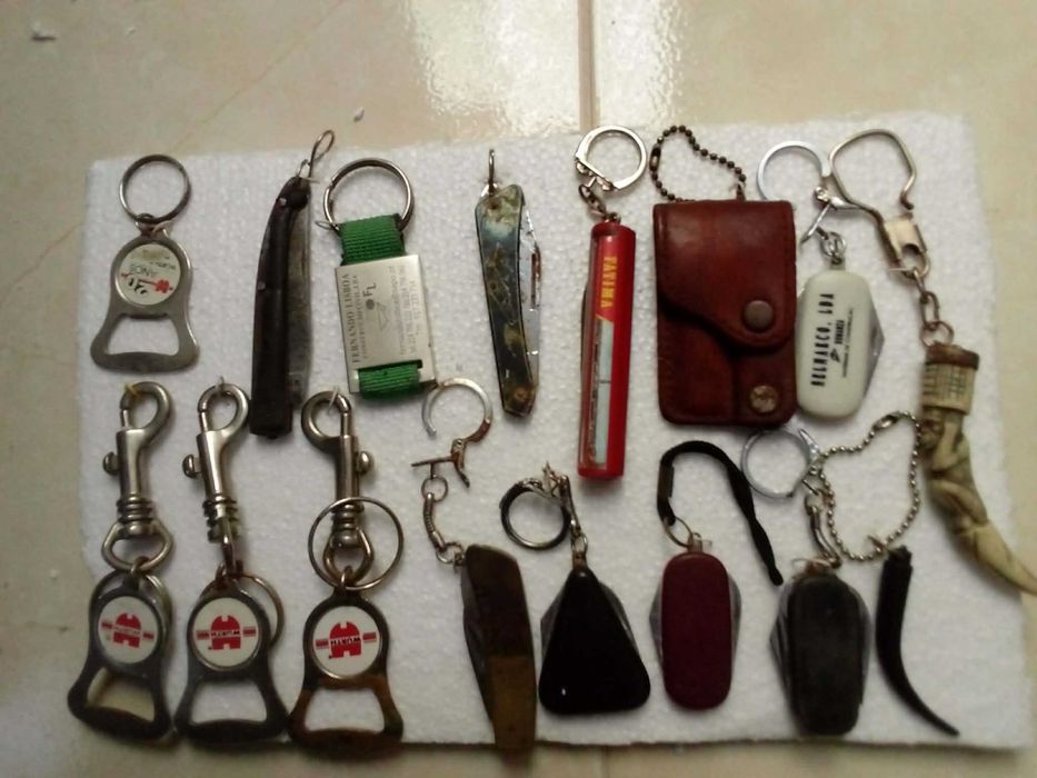 porta-chaves antigos