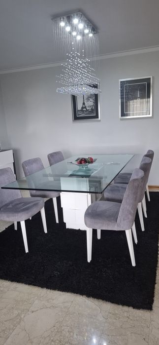 Sala completa moveis e carpetes