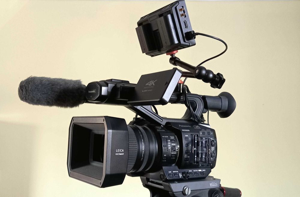 camera de filmar profissional 4 k e fhd