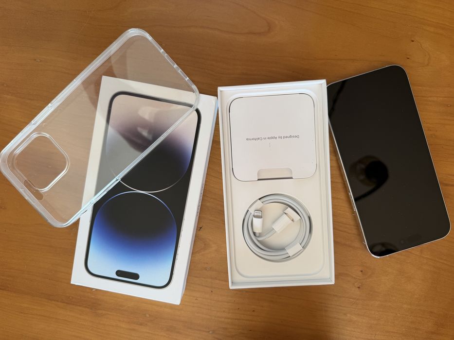 Iphone 14 Pro Max silver, impecável