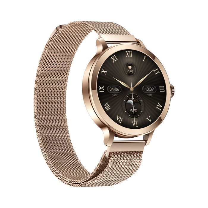 Smartwatch Damski Veltori VT340-1 Złota Bransoleta