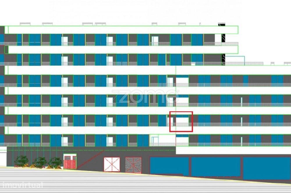Apartamento T2 c/ Varanda, Freamunde, Paços de Ferreira (Fração AD)
