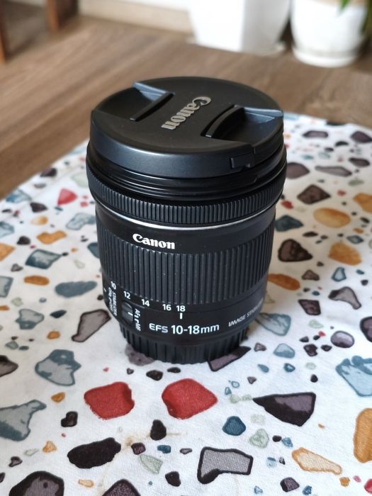 Zestaw obiektywów tamron i canon