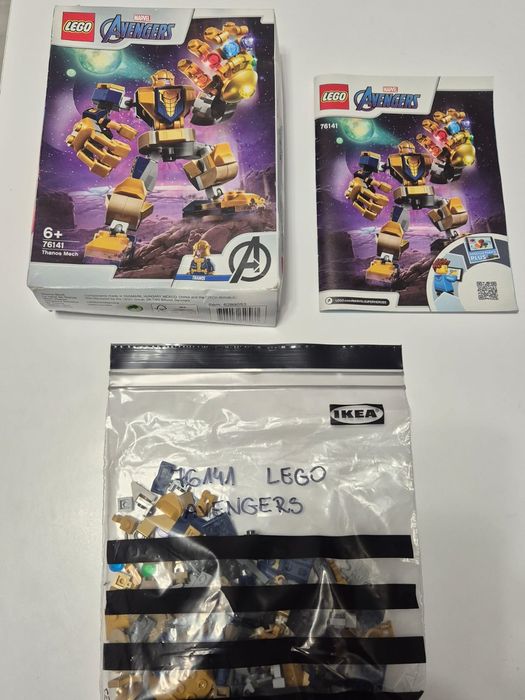 Lego 76141 Marvel Anengers- Super Heroes Mech Thanosa KOMPLETNE