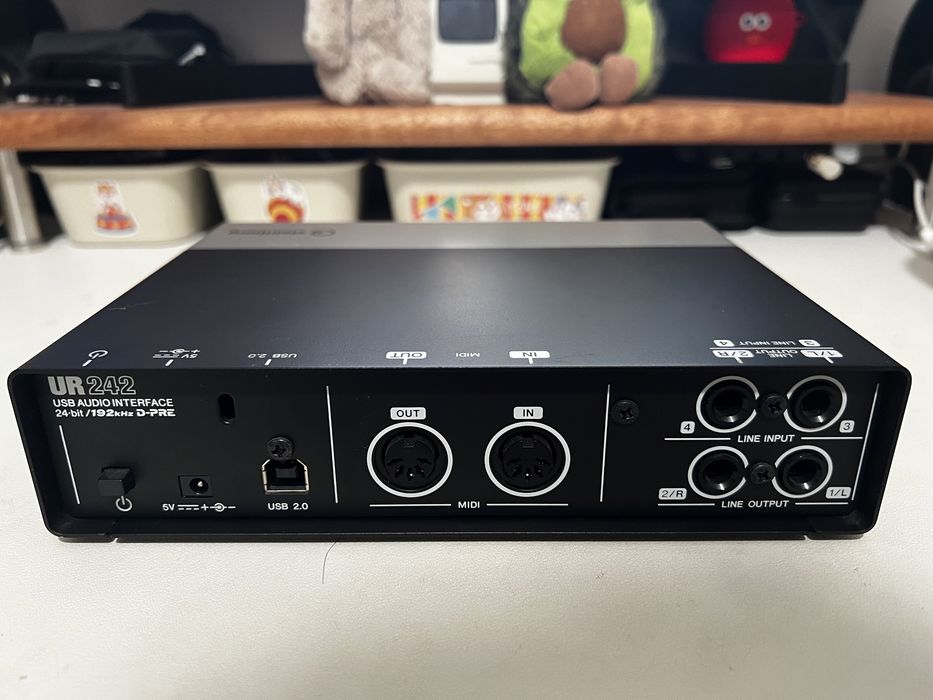 YAMAHA Steinberg UR242 Interfaces de áudio USB como novo